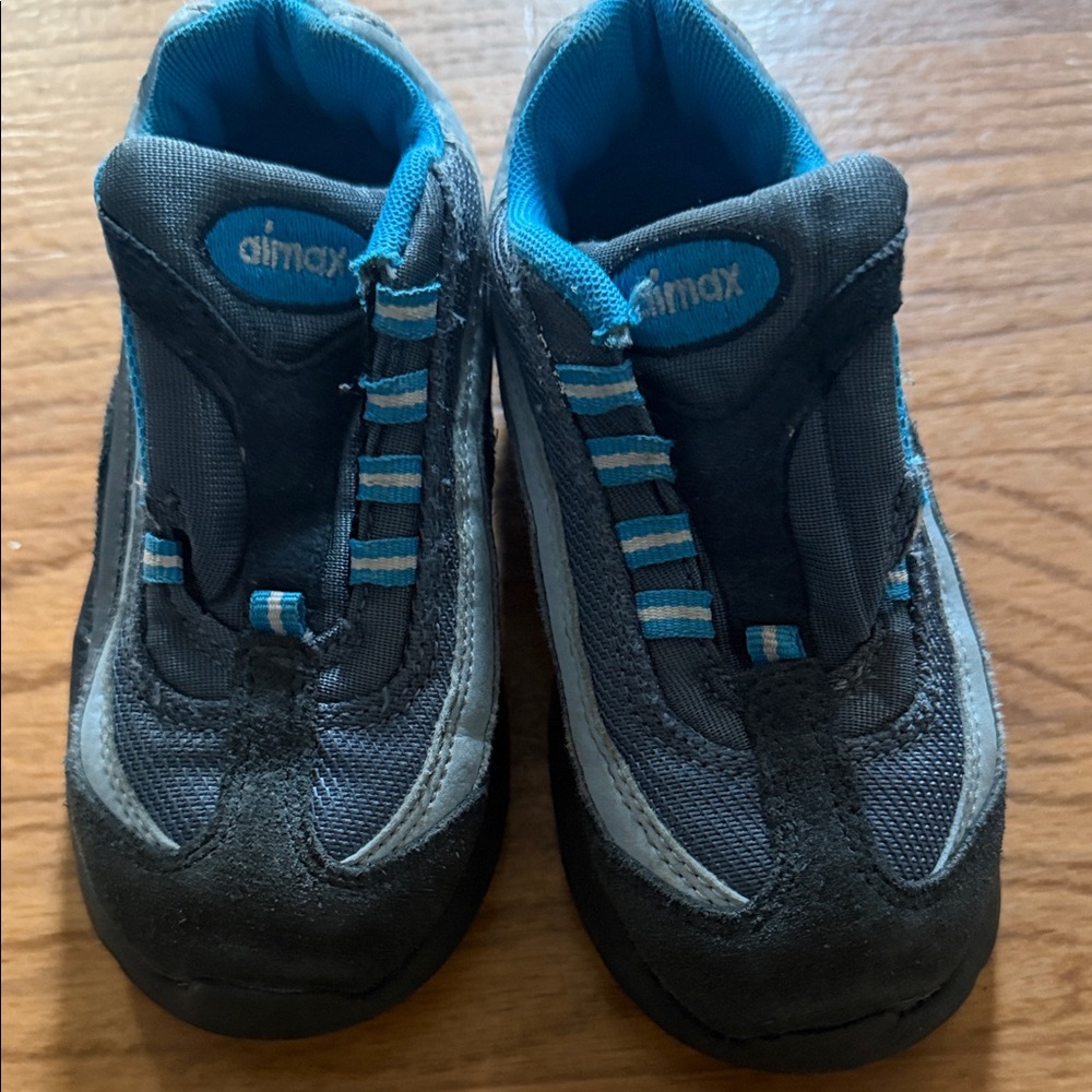 Kids Shoes - Black and Blue